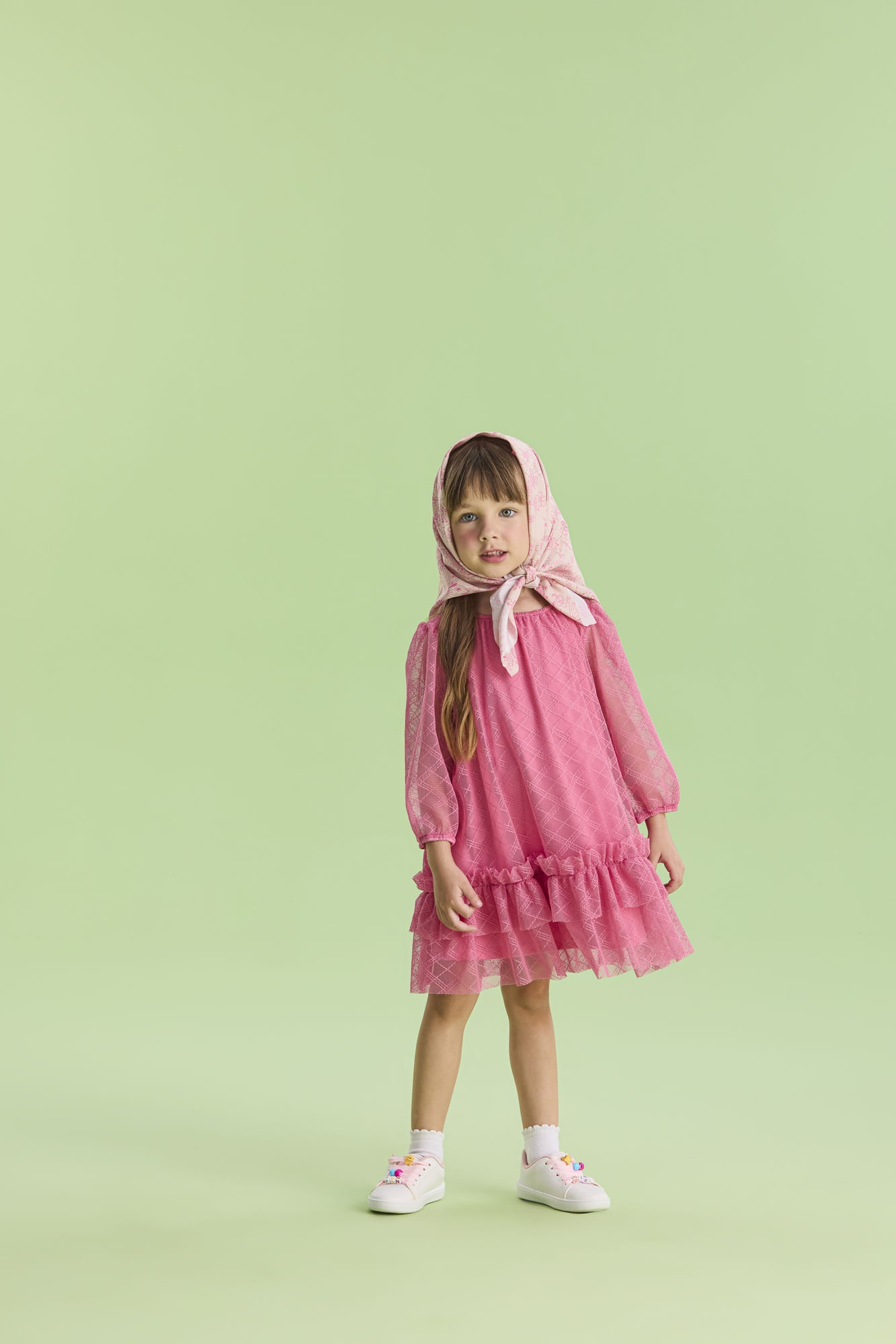 Vestido-Manga-Longa-Em-Tule-Com-Textura