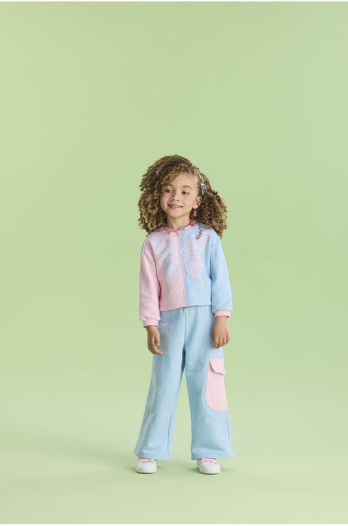 Conjunto Manga Longa Calça E Moletom