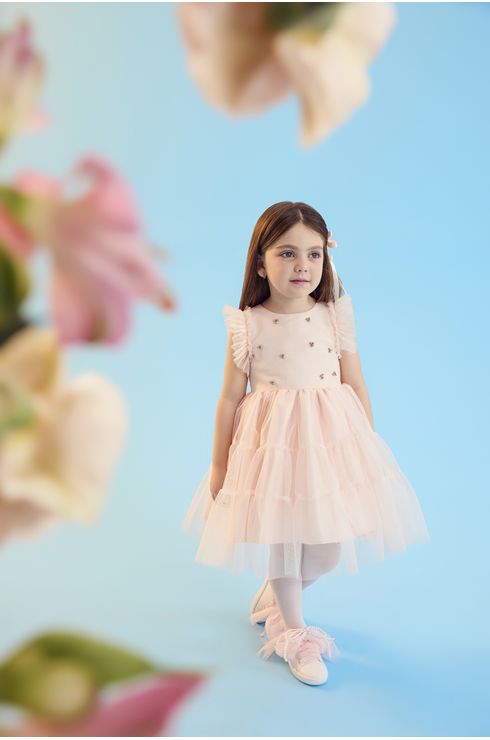 Vestido Festa Em Tule Com Saia 3 Marias