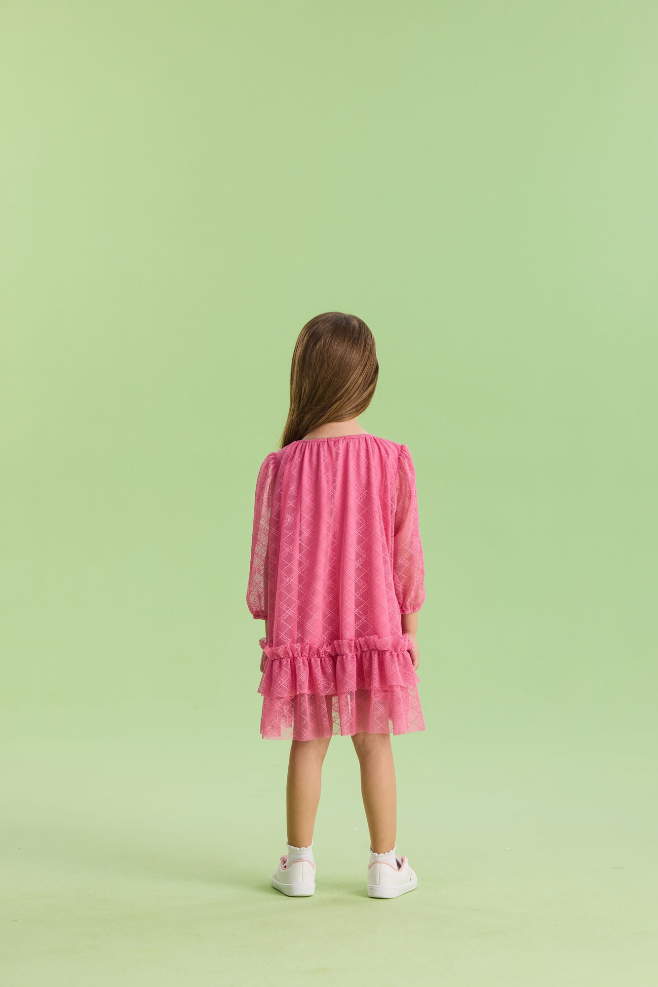 Vestido-Manga-Longa-Em-Tule-Com-Textura