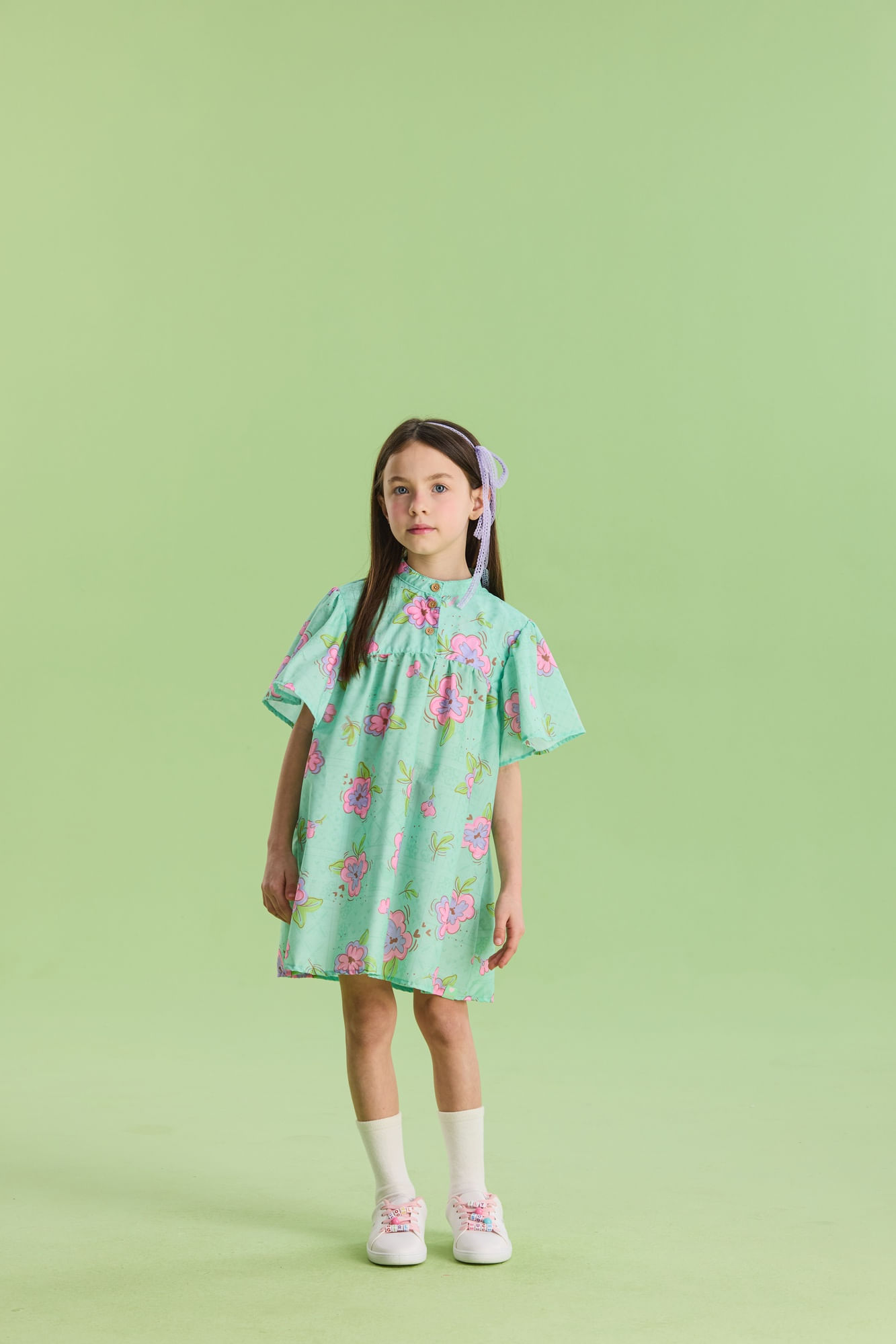 Vestido-Manga-Curta-Estampado