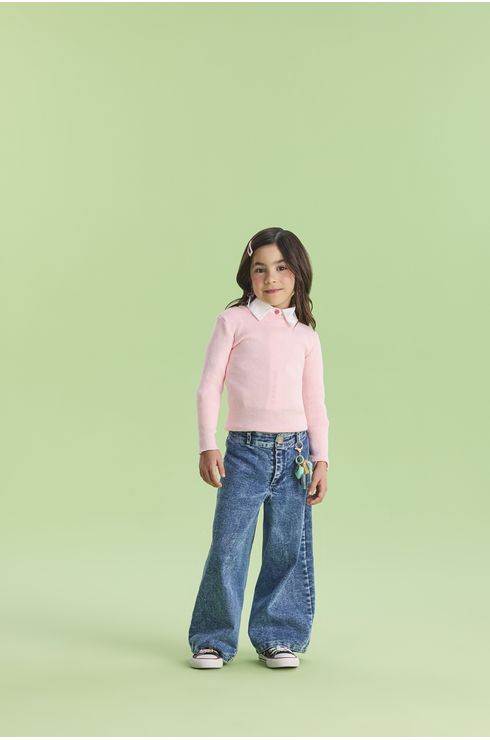 Blusa Em Tricô Liso Cores