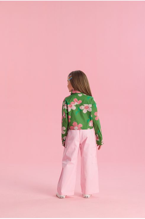 Camisa Estampada Em Tricoline