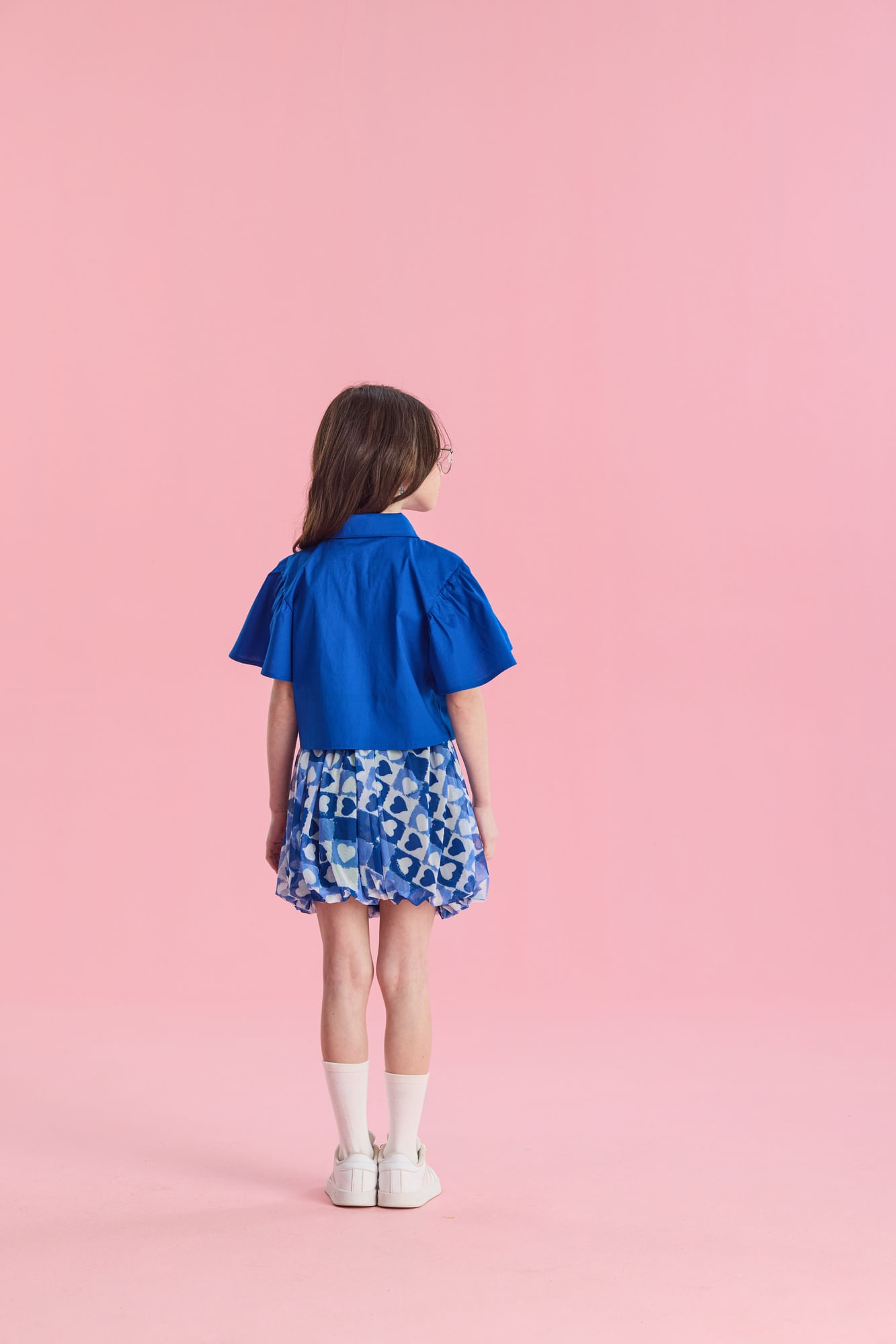 Conjunto-Manga-Curta-Camisa-E-Saia-Em-Tule