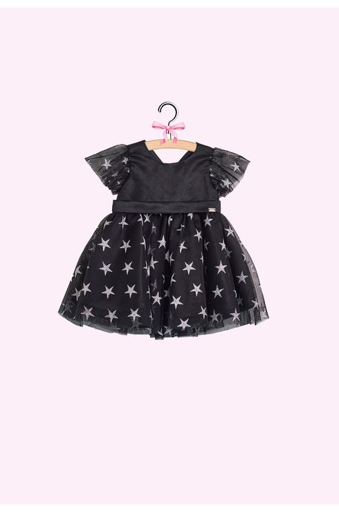 Vestido Festa Em Tule Estrela
